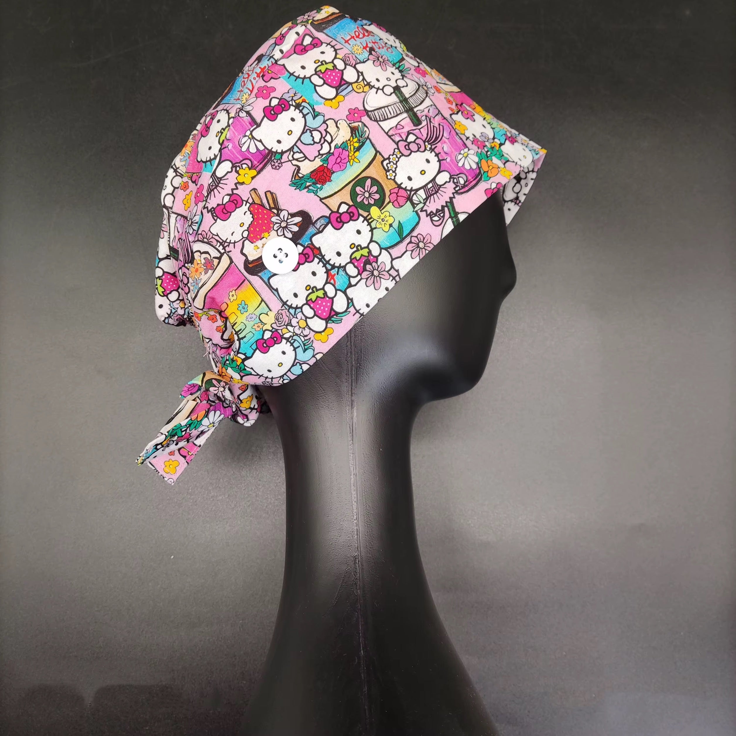 Hello Kitty Scrub Cap