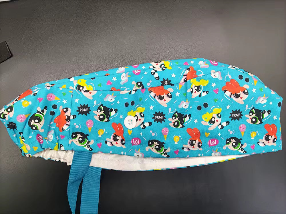 Powerpuff Girls  Scrub Caps